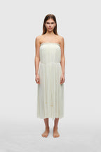 Ivory Silk Tulle Skirt