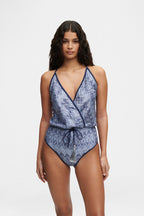 Ocean Knit V-Swimsuit