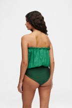 Bandeau Silk Swimsuit