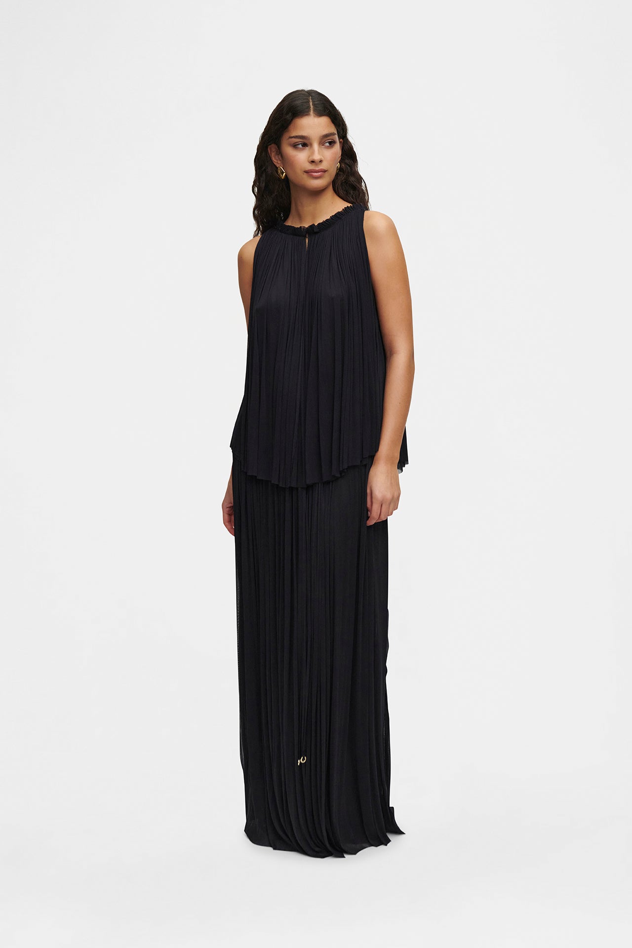 Silk Tulle Skirt