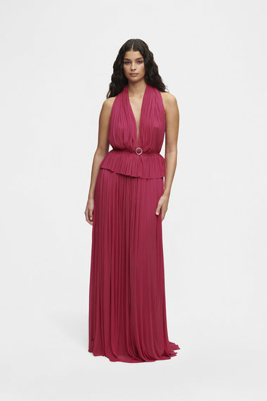 Pink Silk Tulle Skirt, floor-length 100% Grade 6A mulberry silk tulle, image 4, HANNE BLOCH