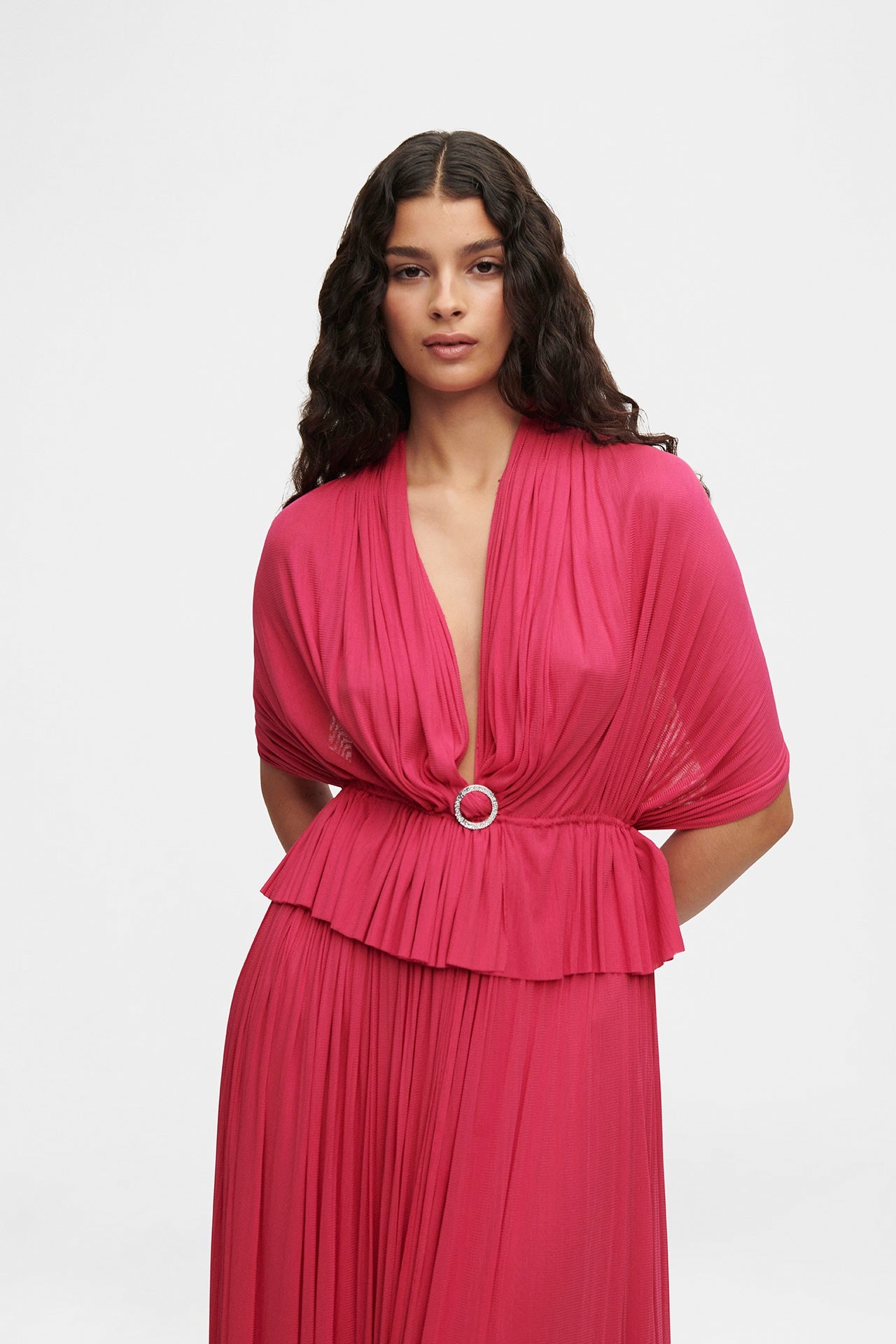 Silk Tulle Top