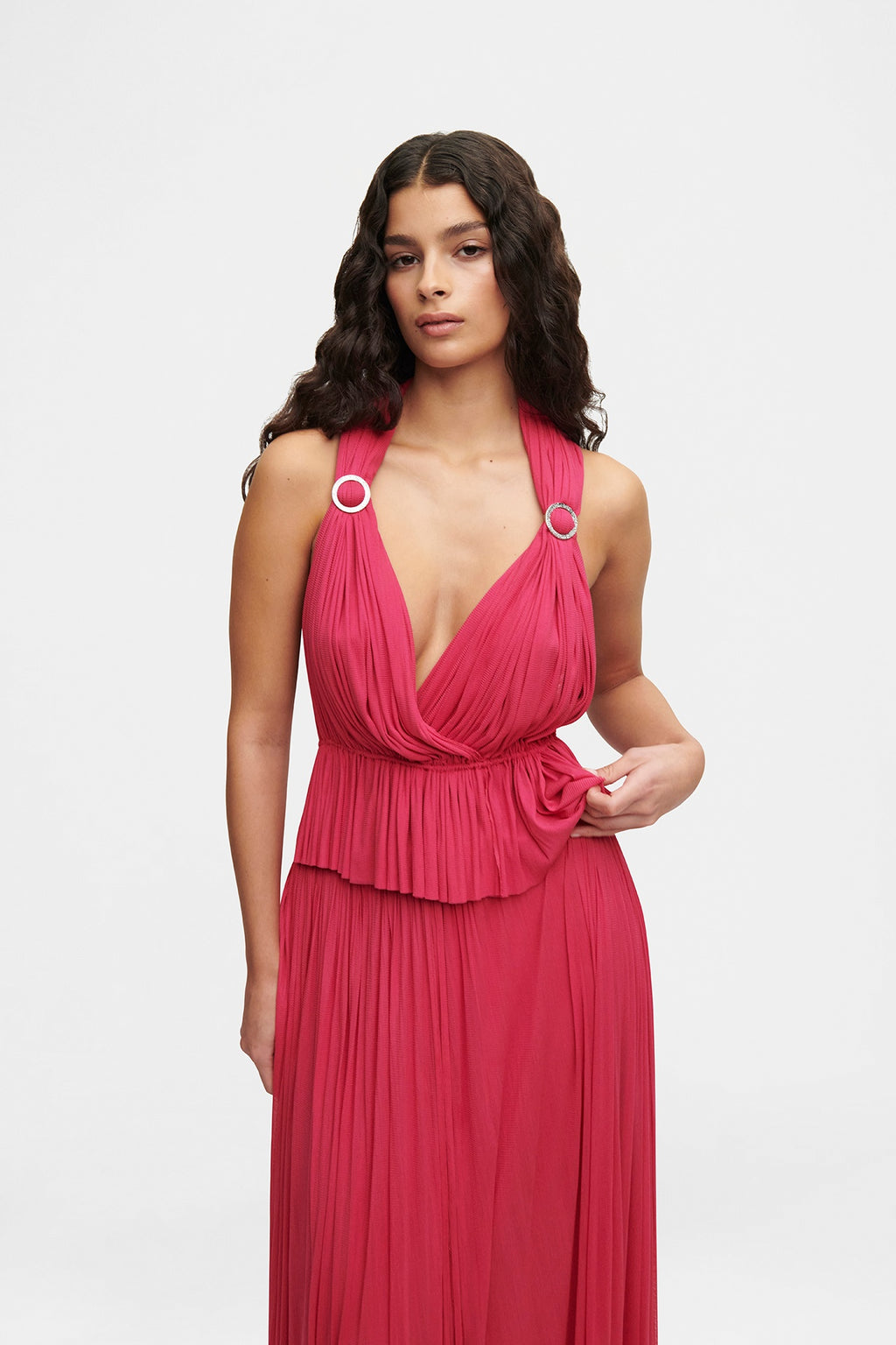 Silk Tulle Top