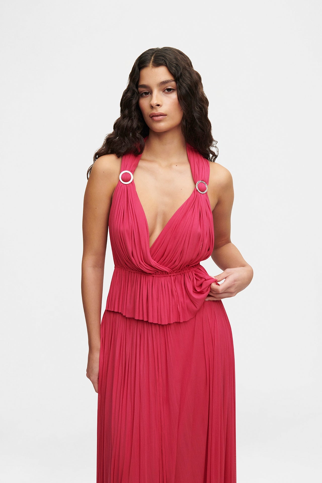 Silk Tulle Top