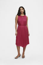 Silk Tulle Halter Dress