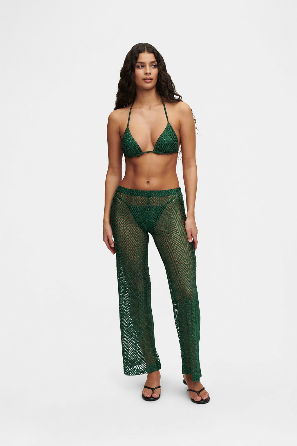 Knit Triangle Bikini
