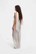 White Silk Trousers, wavy 100% Grade 6A mulberry silk, image 5, HANNE BLOCH