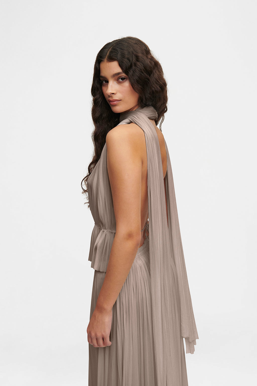 Silk Tulle Scarf