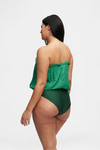 Bandeau Silk Swimsuit
