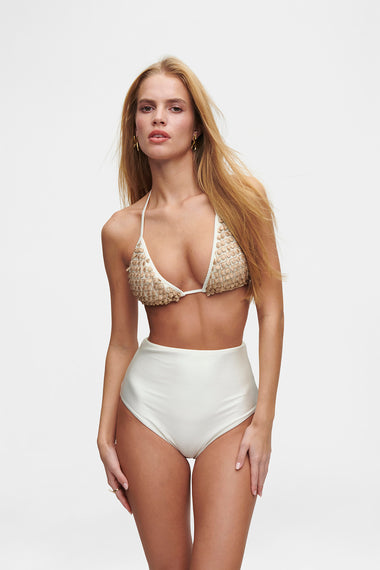 White High Brief swim bottom, HANNE BLOCH