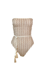 White Pom Pom Swimsuit