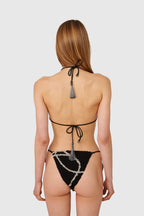 Black & White Nido Triangle Bikini