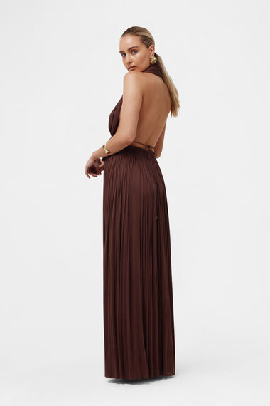 Chocolate Silk Tulle Top, 100% Grade 6A mulberry silk tulle, image 5, HANNE BLOCH