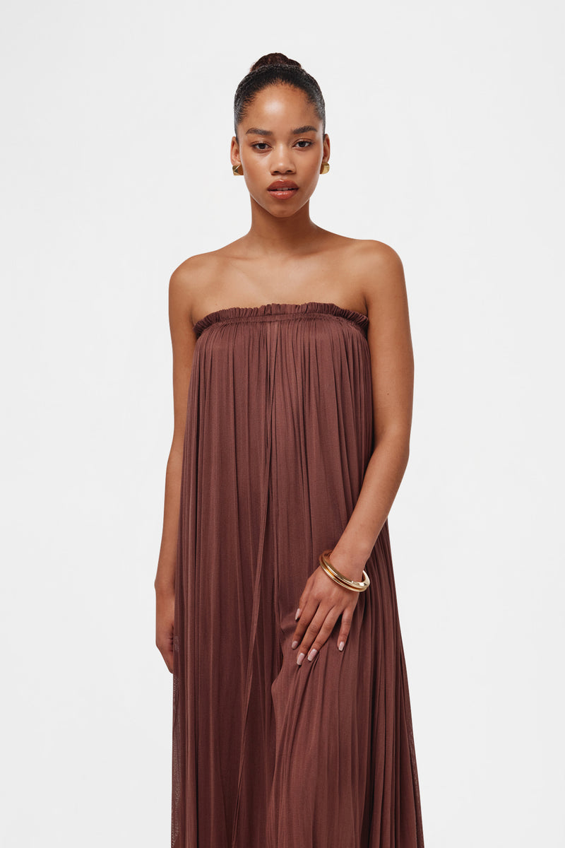 Silk Tulle Skirt