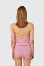 BubbleGum Glitter V-Swimsuit