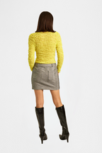 Lemon Smock Top