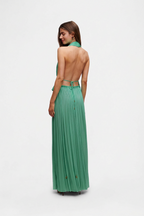Ocean Silk Tulle Top & Skirt