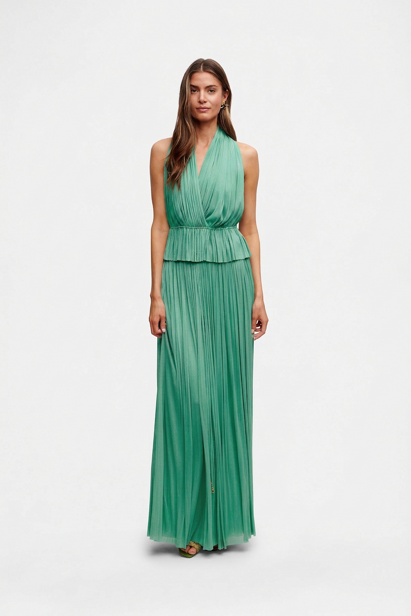 Ocean Silk Tulle Top & Skirt