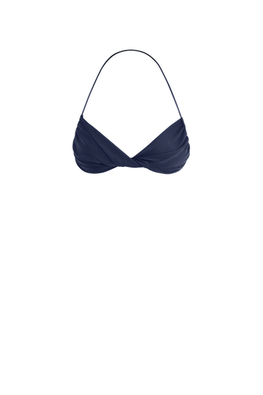 Ocean Blue Adjustable Top swim top, image 2, HANNE BLOCH