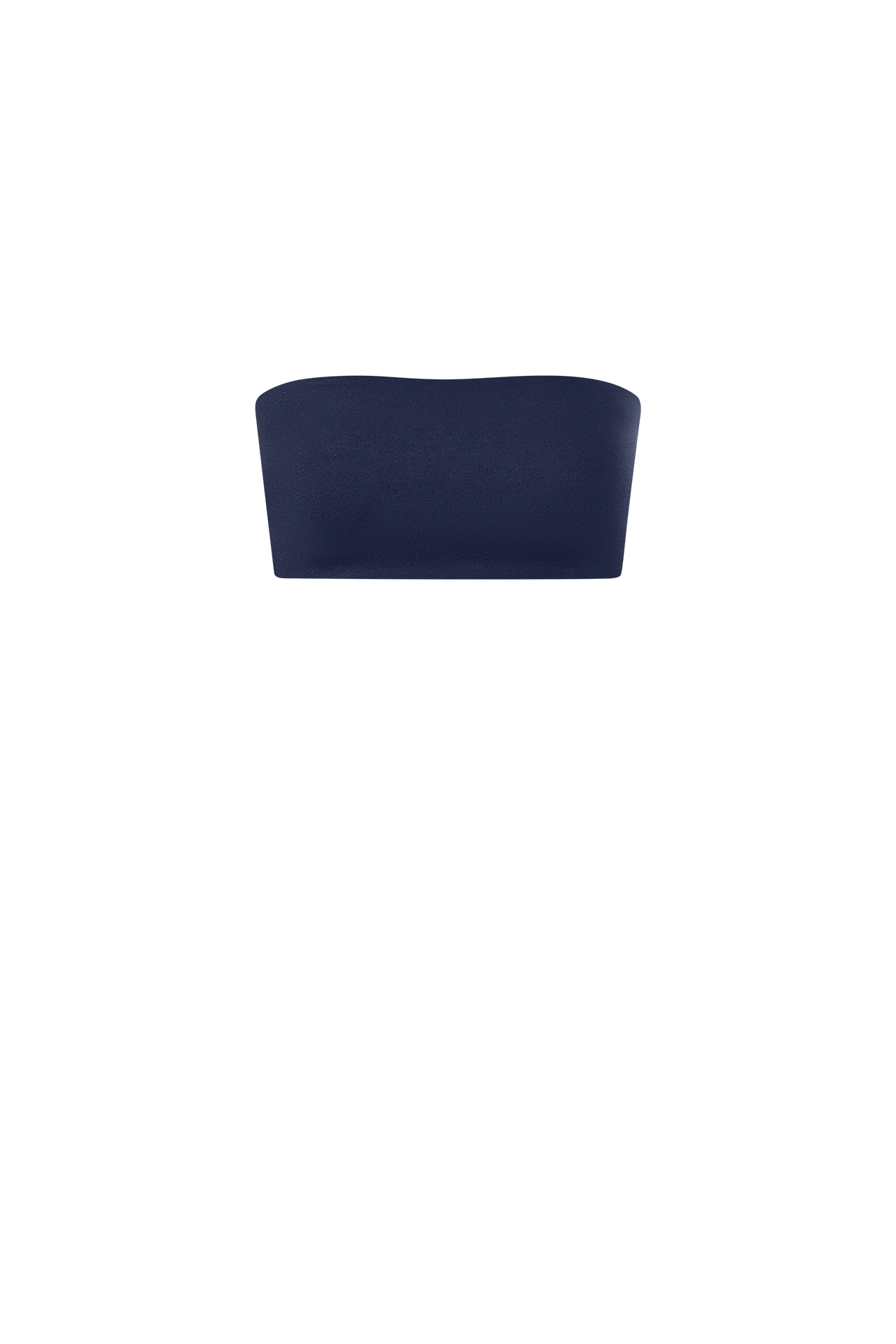 Ocean Blue Bandeau Top swim top, image 2, HANNE BLOCH