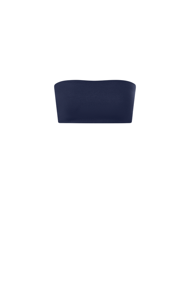 Ocean Blue Bandeau Top