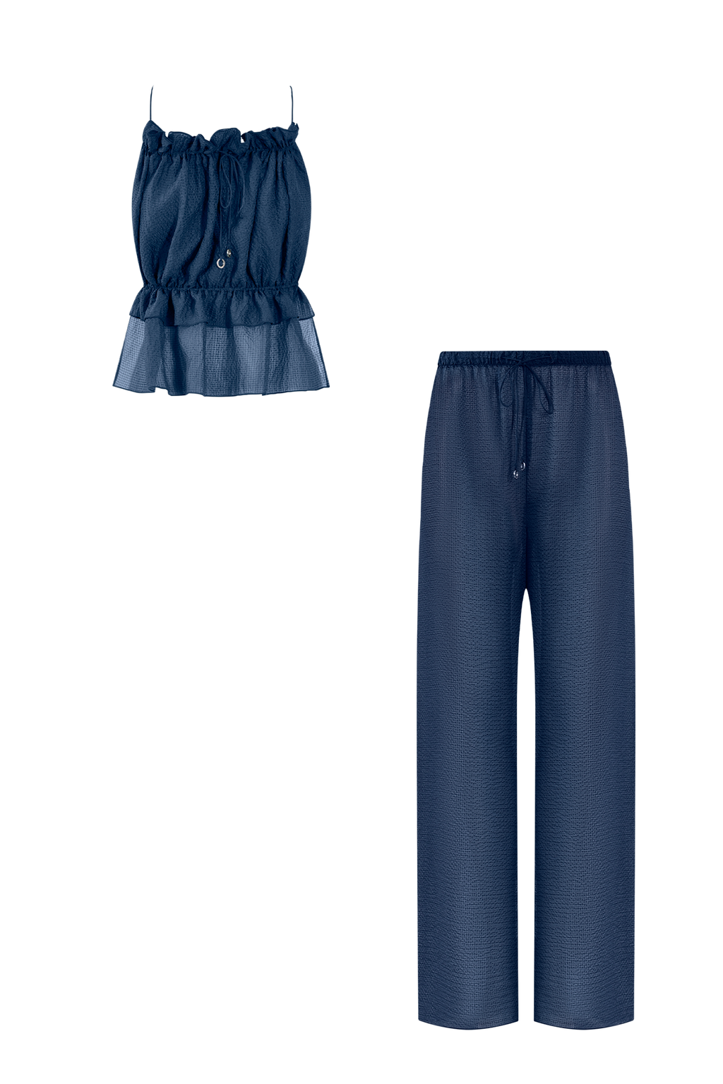 Silk Trousers String Set