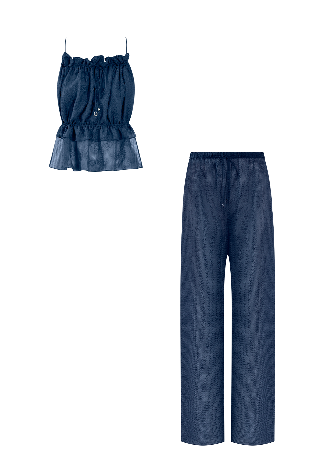 Silk Trousers String Set