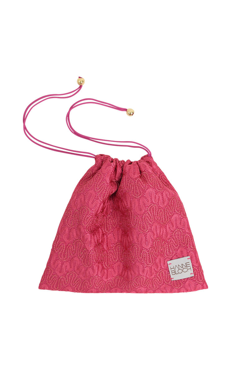 Knit Drawstring Bag