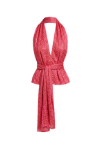 Knit Scarf Set / Top