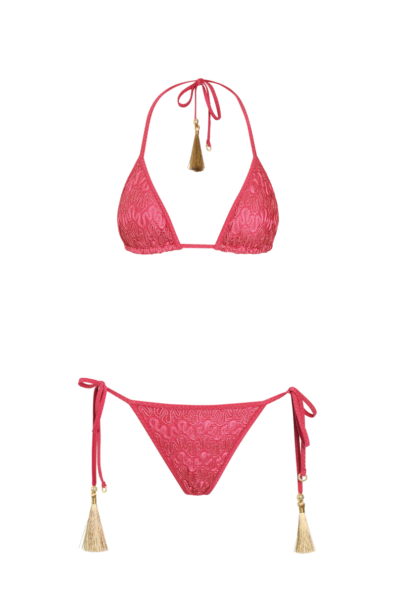 Knit Triangle Bikini