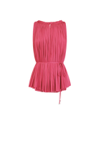 Silk Tulle Halter Top