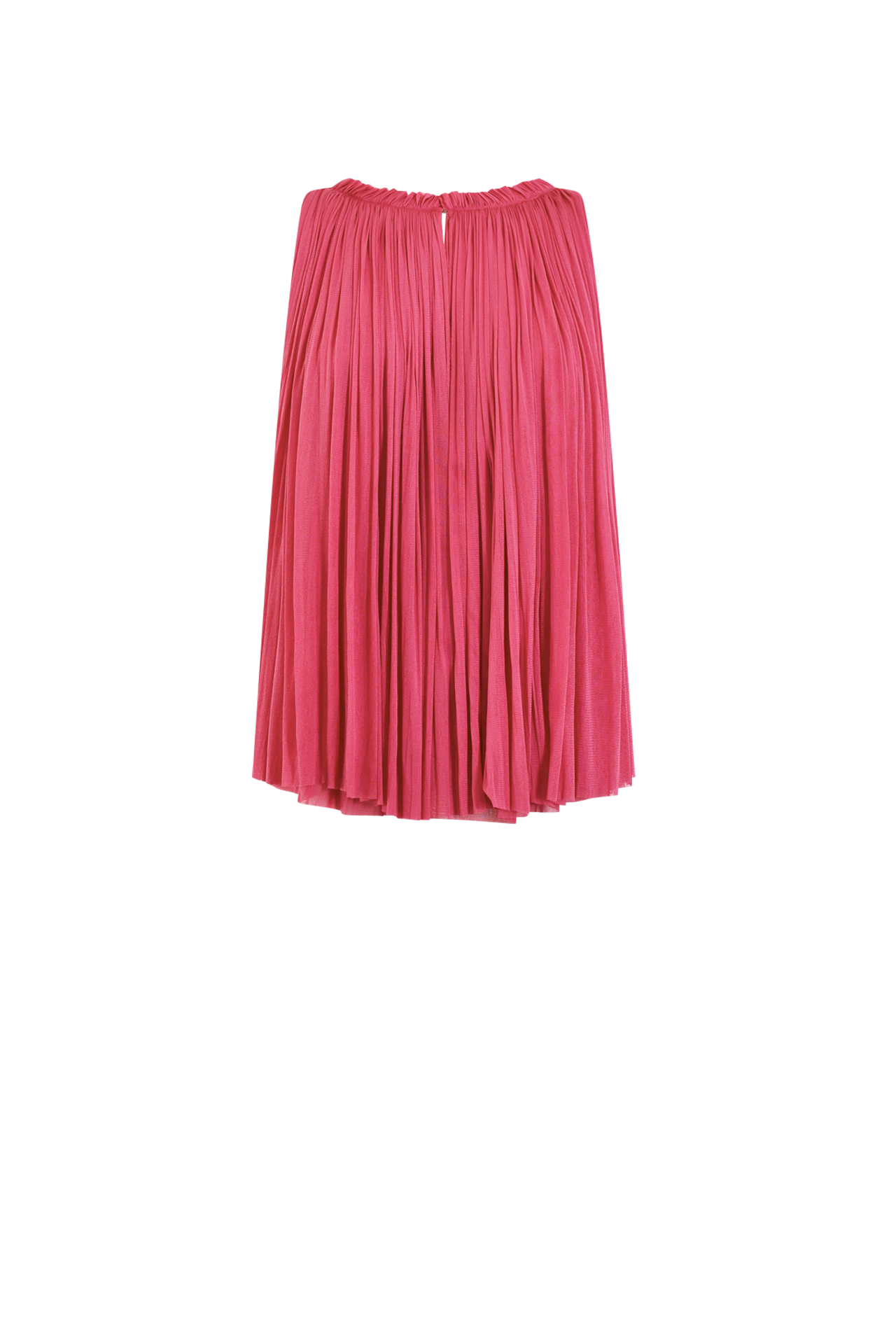 Silk Tulle Halter Top