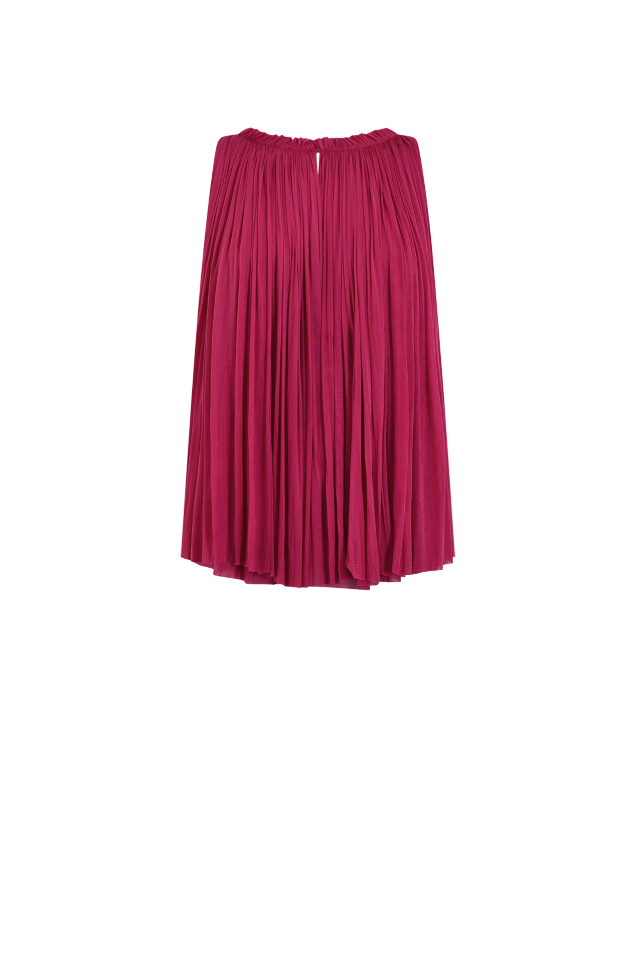 Silk Tulle Halter Top