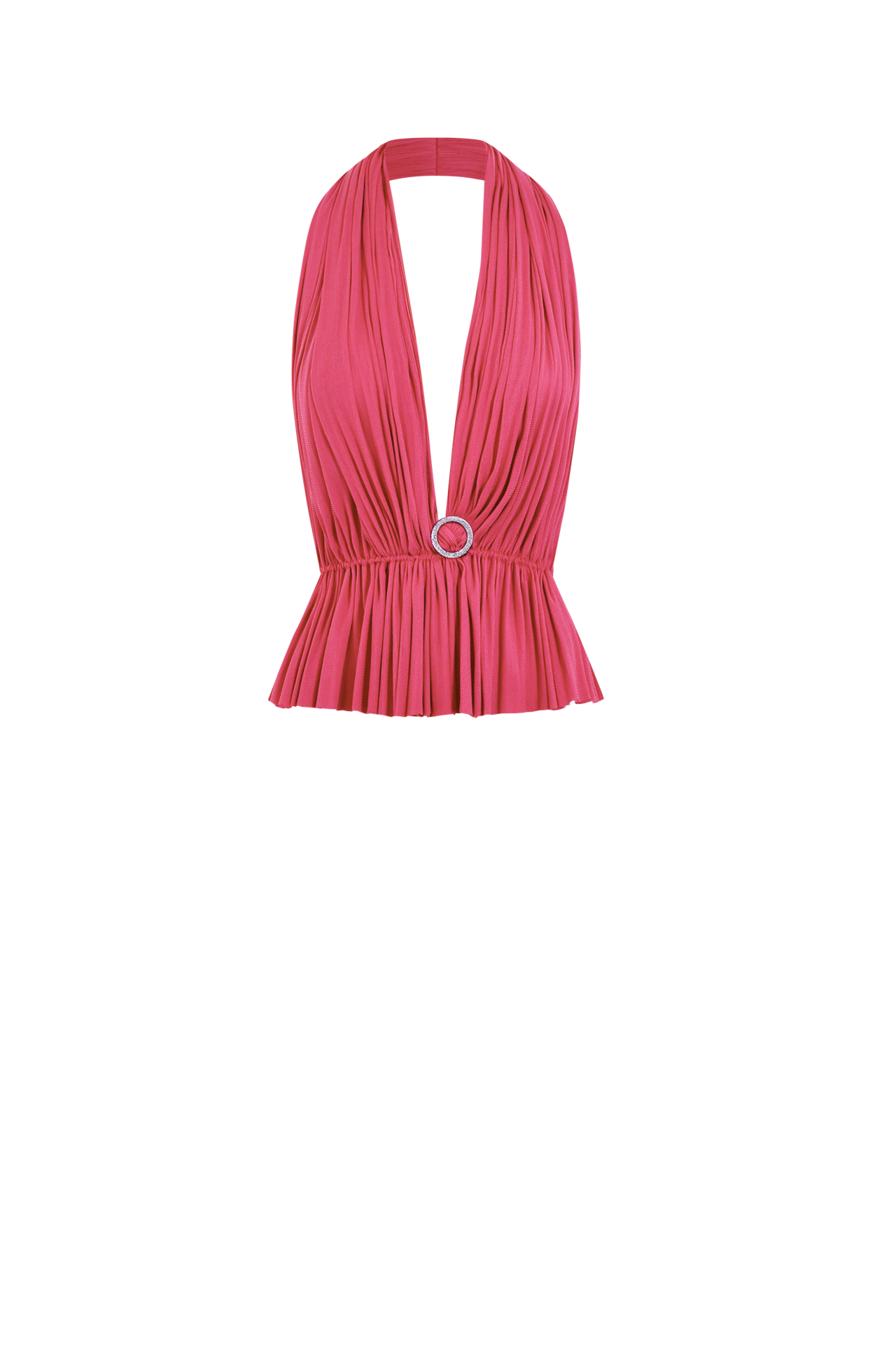 Silk Tulle Top