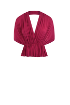 Pink Silk Tulle Top, 100% Grade 6A mulberry silk tulle, image 8, HANNE BLOCH