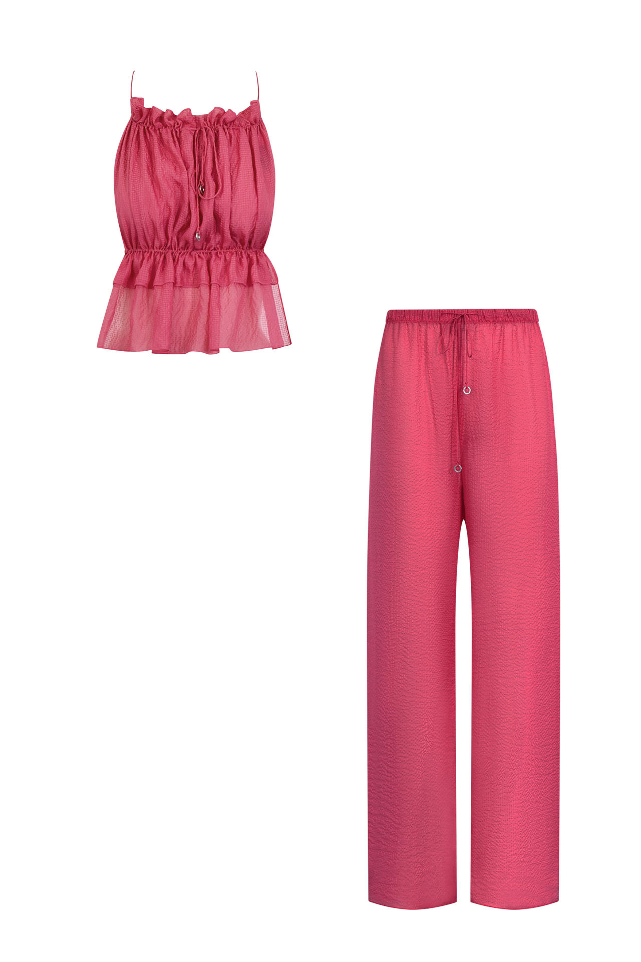 Silk Trousers String Set