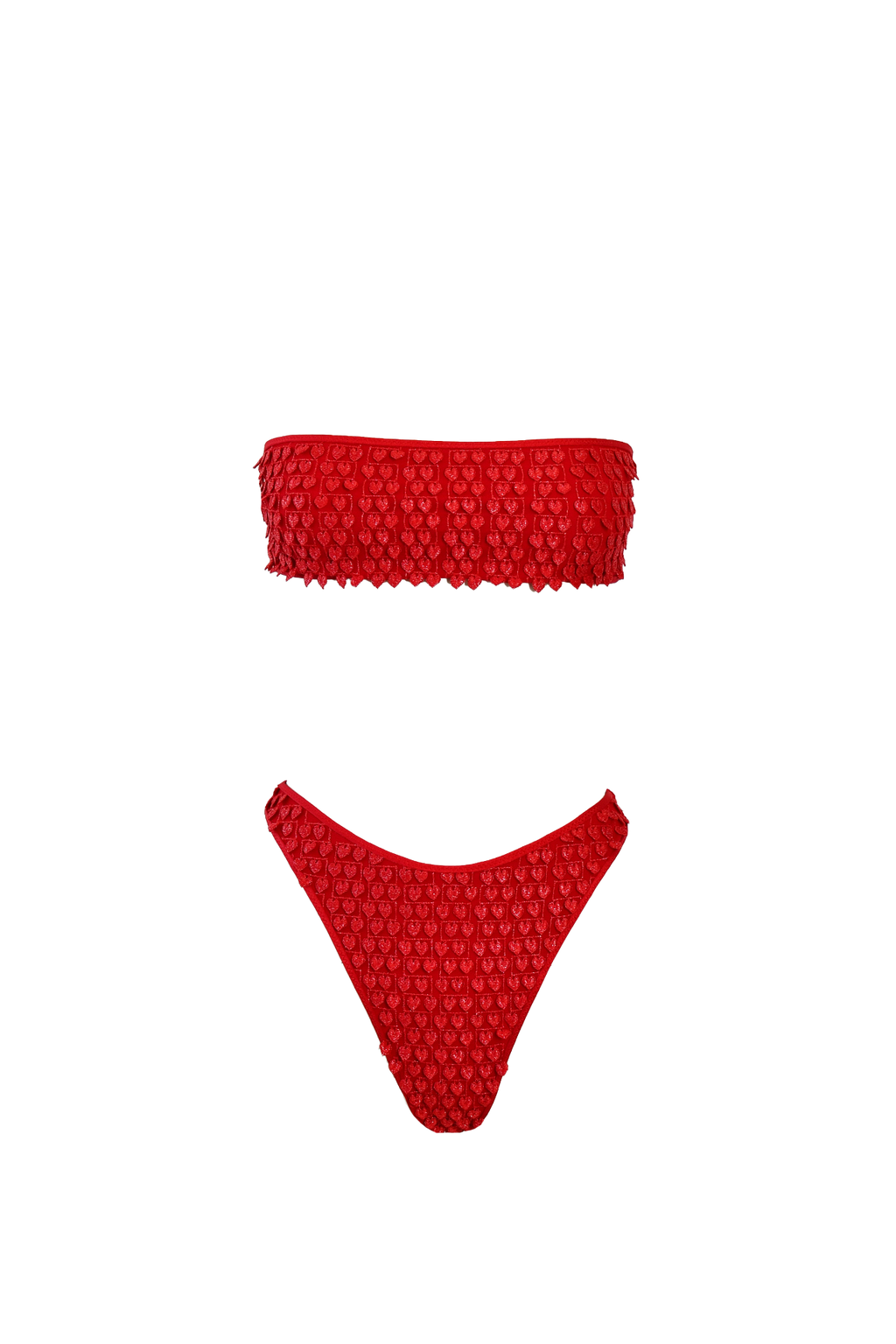 Heart Pom Pom Bikini