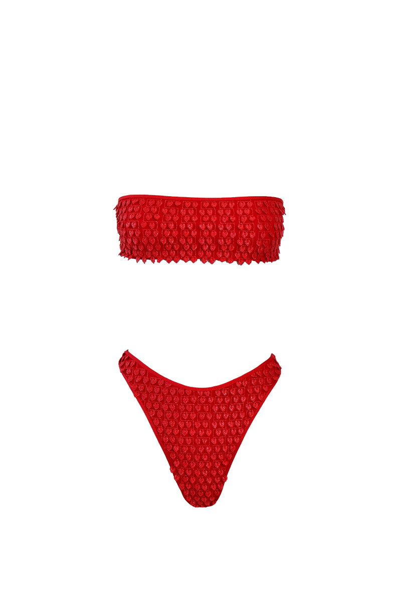 Heart Pom Pom Bikini