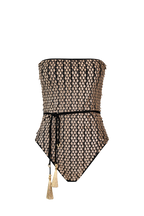 Black Pom Pom Swimsuit