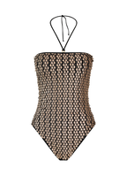 Black Pom Pom Swimsuit