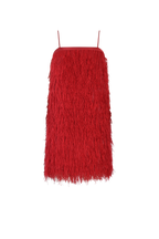 Red Feather Dress