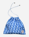 Sky Knit Drawstring Bag