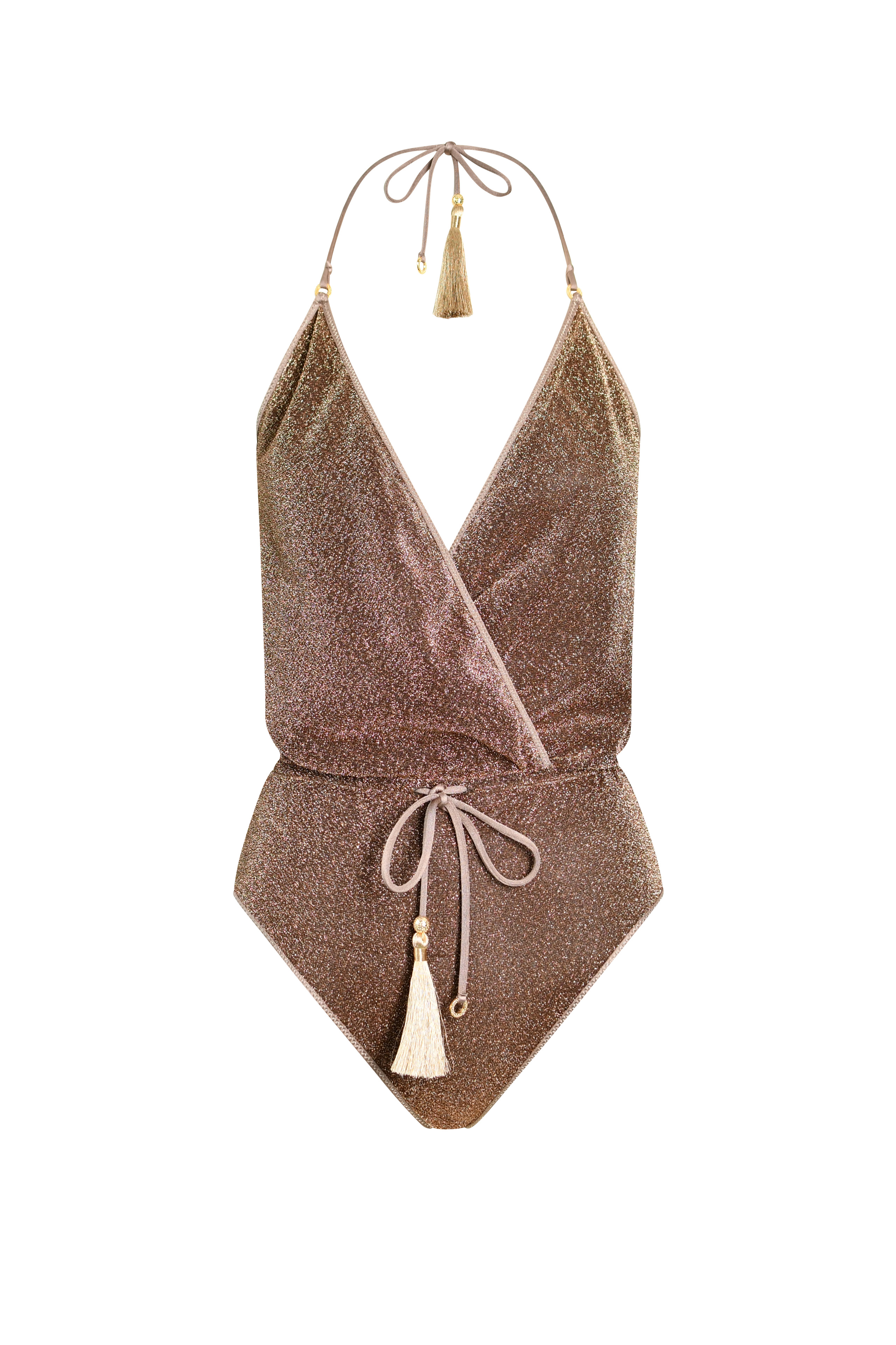 Glitter V-Swimsuit
