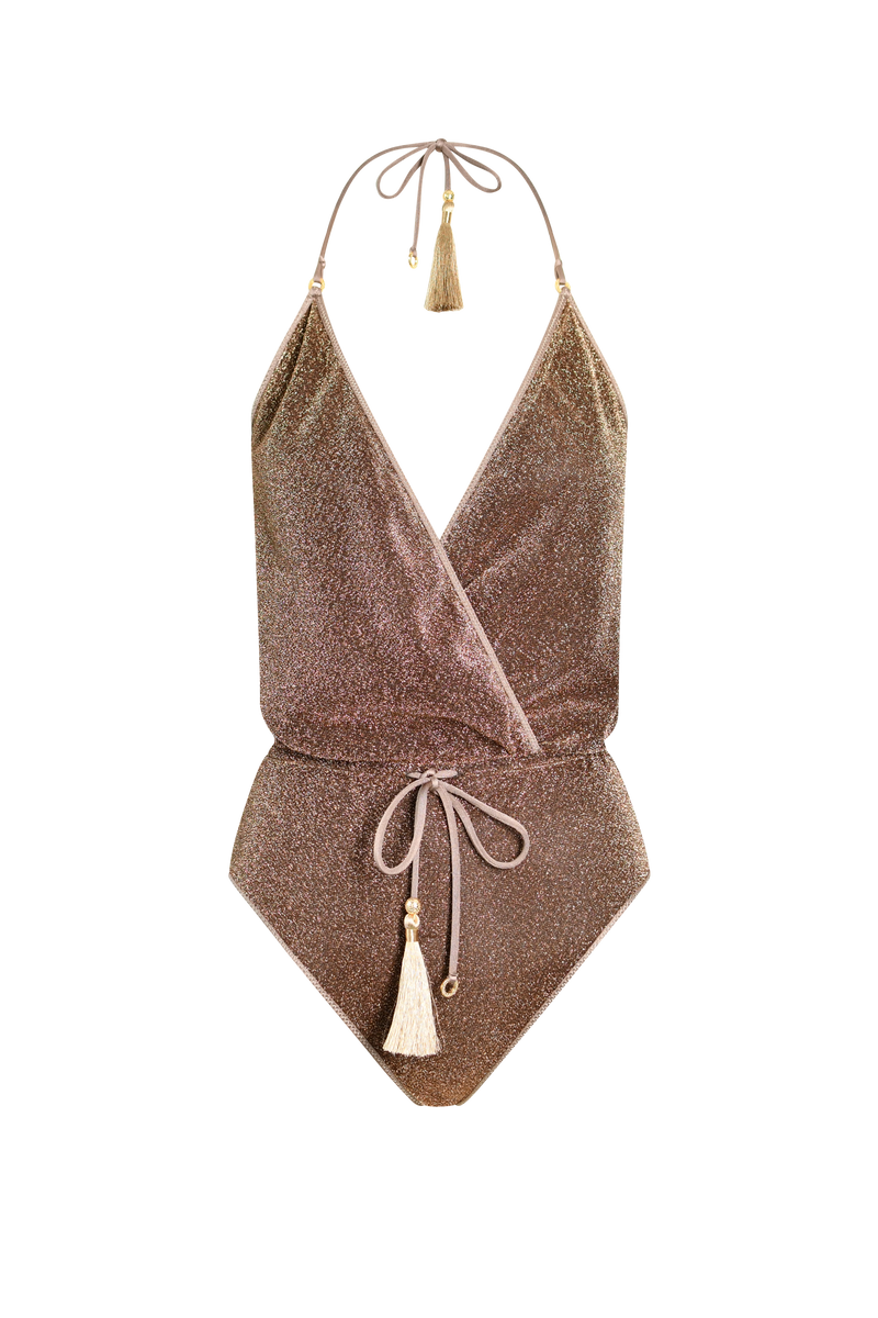 Glitter V-Swimsuit
