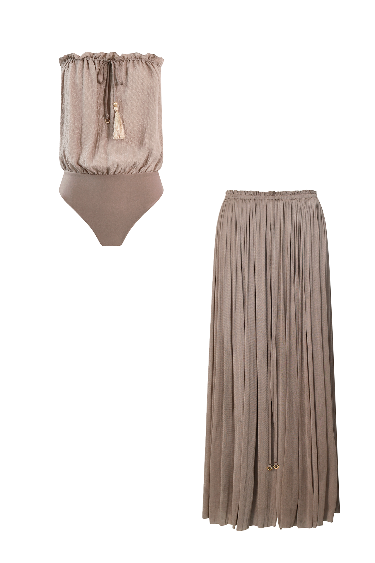 Silk Bandeau Set
