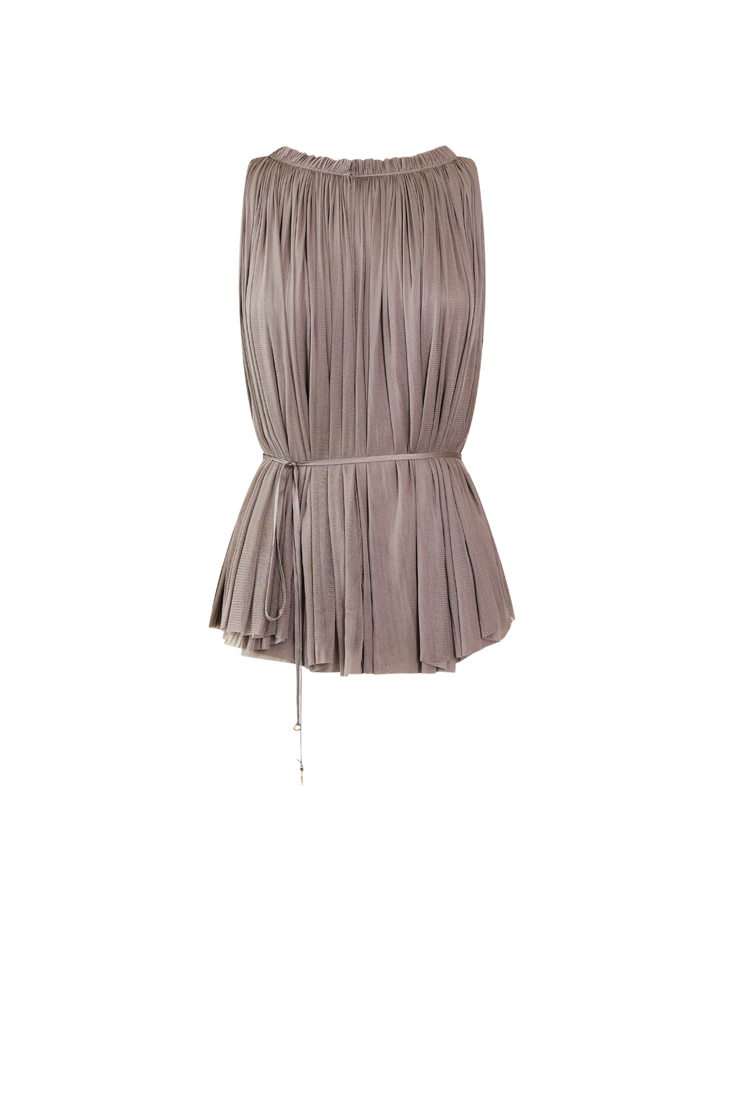 Silk Tulle Halter Top