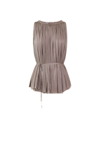 Silk Tulle Halter Top