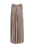Silk Tulle Halter Dress