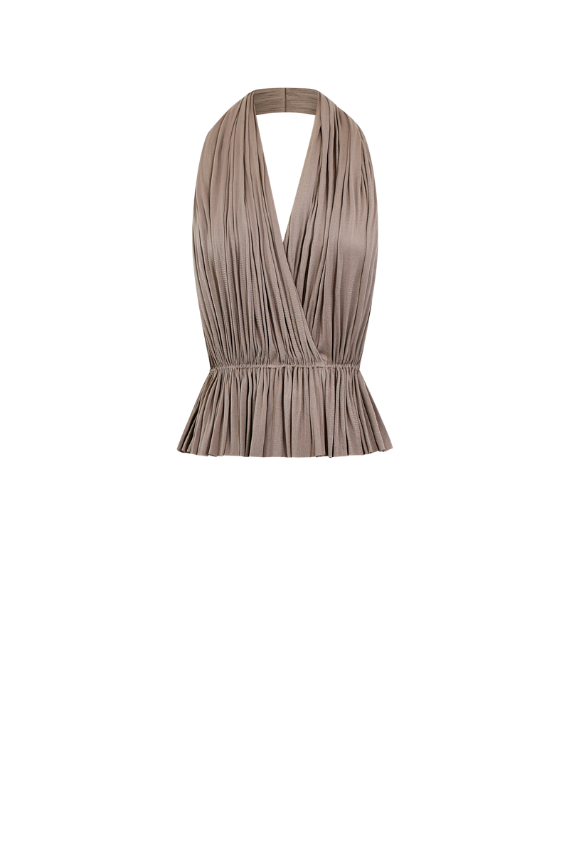 Silk Tulle Top