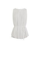Silk Tulle Halter Top